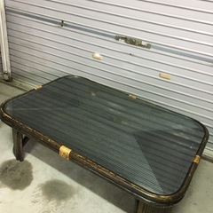 ★こたつ★ガラステーブル★の画像