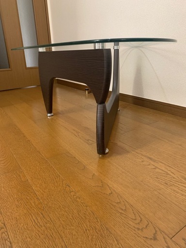 イサムノグチ コーヒーテーブル リプロダクト／ガラステーブル／100×74×40  