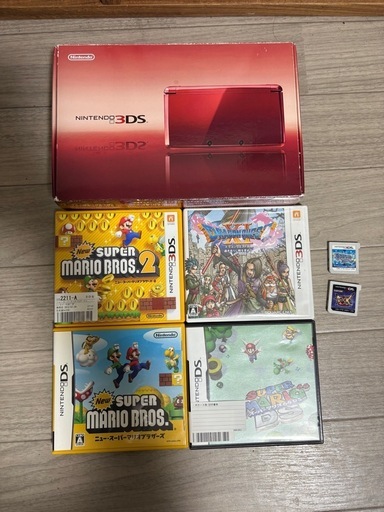 Nintendo 3DS〜ソフト6本〜