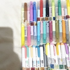 未使用開封済ラインペン等40本セット(バラ売り不可)の画像