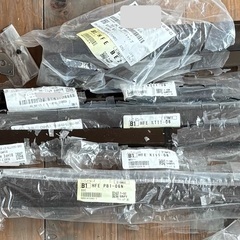 新品 2枚 とパーツ アルミフェンス 目隠し YKK シンプレオフェンス ブラウン YS2型 W200 DIYの画像