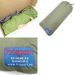 【未使用】Frisport フリスポート エクストリーム 8 lavvo  8人用ティピーテント グランドシート付 ワンポール 焚き火 アウトドア キャンプの画像