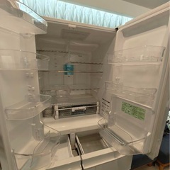 冷凍冷蔵庫：6ドア 定内容積475L HITACHI R-SF48BM（T）の画像