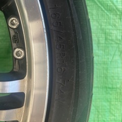 軽自動車　ホイールタイヤの画像