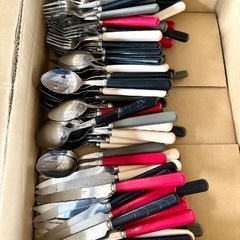 中古フォーク スプーン ナイフ 60本になります、の画像