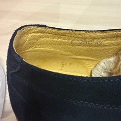 【新品】ENZO RAUDi レザーシューズ 27.5cm(43)相当Nの画像