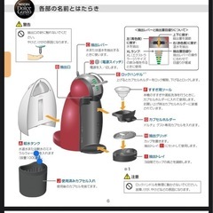 コーヒーメーカー(ポーション型)の画像