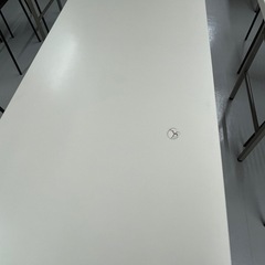 事務用テーブルアルミラックセットの画像