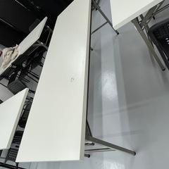 事務用テーブルアルミラックセットの画像