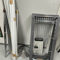 事務用テーブルアルミラックセットの画像