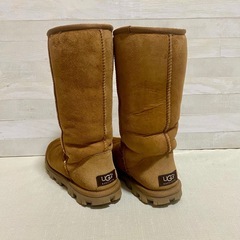 UGG AUSTRALIA ムートンブーツ 24cm 天然皮革 シープスキンの画像