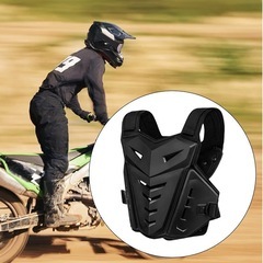 バイク用アーマータイププロテクター ブラックの画像