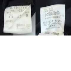 セオリー ノースリーブ タイトワンピース サイズ0 ブラック 321515 Theoryの画像