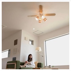 lowya  シーリングファンライト　ホワイトの画像