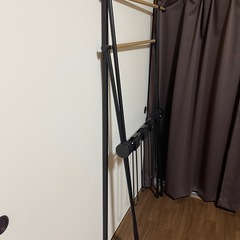 美品折りたたみＸ型物干しの画像