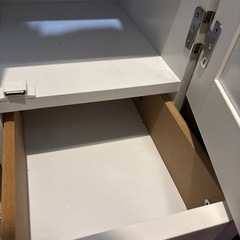 ミラー付きシューズボックスの画像