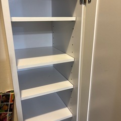 ミラー付きシューズボックスの画像