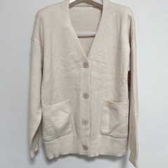 通学　スクールカーディガン　フリーサイズ　ベージュ　通勤　新学期　学生　28の画像