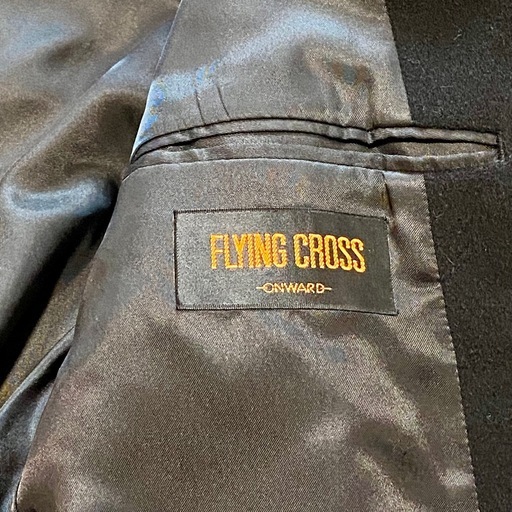 FLYING CROSS カシミヤ混 ウールコート S 日本製