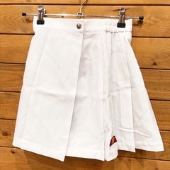 エレッセ スコート M ホワイト レディース ellesse スカート テニスウェアの画像