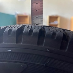 軽バン スタッドレス/鉄ホイール/キャップの画像