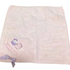 すみっコぐらし　たぴおか＆たぴおか　MaisondeFLEURタオルハンカチ　メゾンドフルールの画像