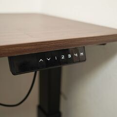 [山善] 電動昇降デスク （ 幅140×奥行70×高さ71-117cm ）の画像