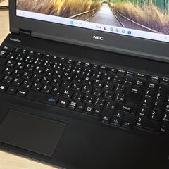 【Windows11】NEC VersaPro VK23TXZGU Corei5/メモリ16GB/SSD512GB MicrosoftOffice付 カメラ有の画像