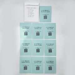 ヒーロー列伝コレクションシール グループB ウェルカムチャンスの画像