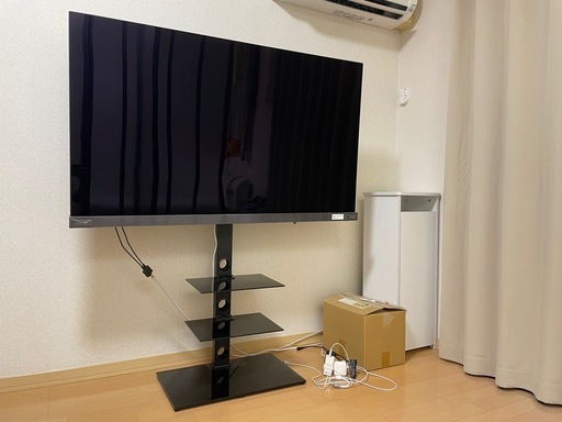 【4K有機EL55型REGZA】 55X9400Sガラススタンド付き