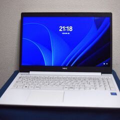 ＜美品＞NEC定番タイプCeleron最新Windows11メモリ4GB高速SSD120GBWifi接続可能カメラ内蔵の画像