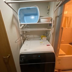 ニトリ 洗濯機ラックの画像