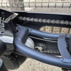 2人乗せ可能！電動自転車 Panasonic ギュット・クルームR・EX ネイビーの画像