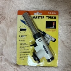 火力調節ガストーチバーナー 1300℃ BBQ炙り 調理用 小型の画像