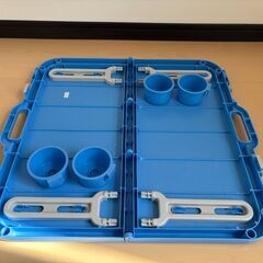 レジャーテーブル角型　ブルーの画像