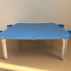 レジャーテーブル角型　ブルーの画像