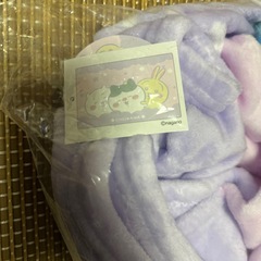 ちいかわ　超BIGマイヤーブランケット（ちいかわ、ハチワレ、うさぎ）の画像