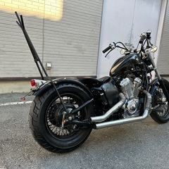 ○ホンダ○スティード400○チョッパーカスタム○車検2年付き○エンジン好調の画像