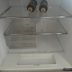 美品　冷蔵庫　3ドア　高さ130センチ　可愛い冷蔵庫の画像