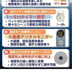 【新品】北国のこたつ　第2世代　足元パネルヒーター5Dの画像