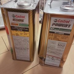よくわかんないオイル２缶セット　０円　お引き取り限定　小牧市よりの画像