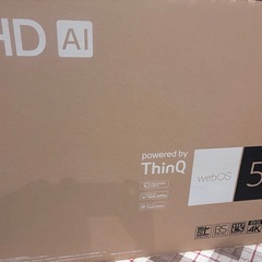 【新品】LG 50インチ4Kスマートテレビの画像
