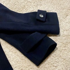 INDIVI アンゴラ混ショールカラーウールコート 40サイズ　Lサイズの画像