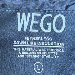 WEGOダウンジャケットの画像