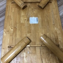 折り畳みローテーブルの画像