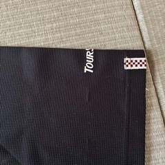 TOURSTAGE 黒ストライプ ポロシャツ M ゴルフの画像