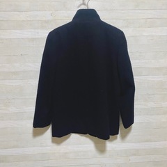 SAVS ウール アルパカ混 ショートコート ジャケット 黒 9号　Ｍサイズの画像