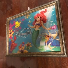 ディズニー レンチキュラーアート（Little Mermaid）の画像
