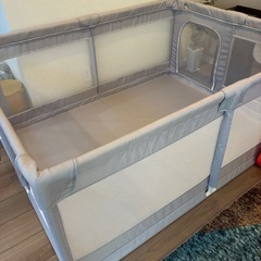 ベビーサークル メッシュ 折りたたみ120×160ベビーフェンス popomiの画像