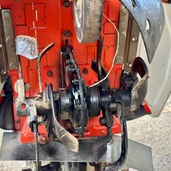 クボタ 管理機 TS350Wリコイル式 最大 3.5馬力 W車輪 耕運幅 200mm 耕運機 家庭菜園 作動品　の画像